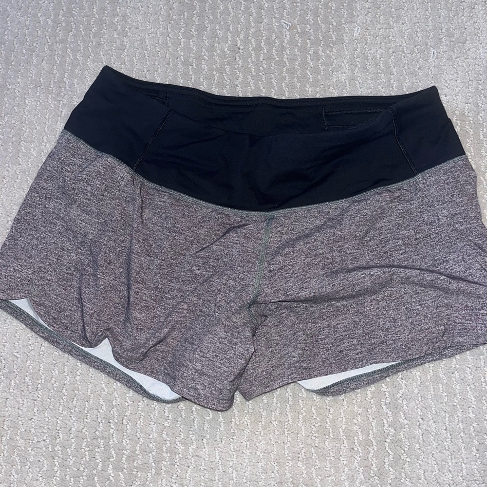 Lululemon 4 inch speed up shorts